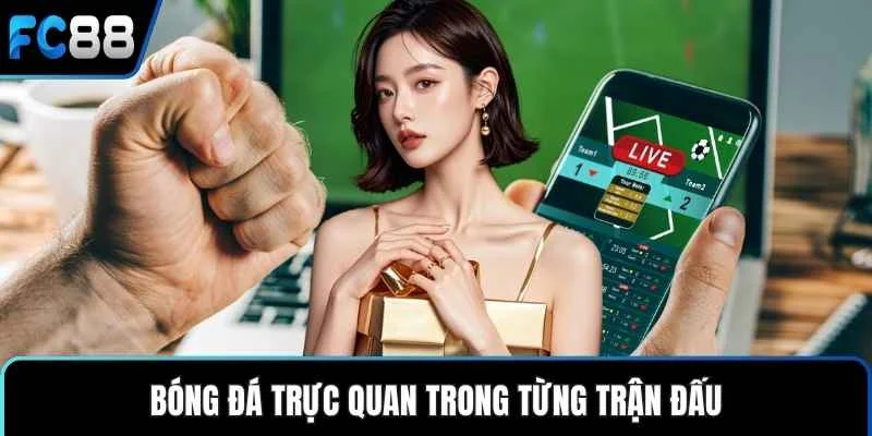 Bóng đá trực quan trong từng trận đấu