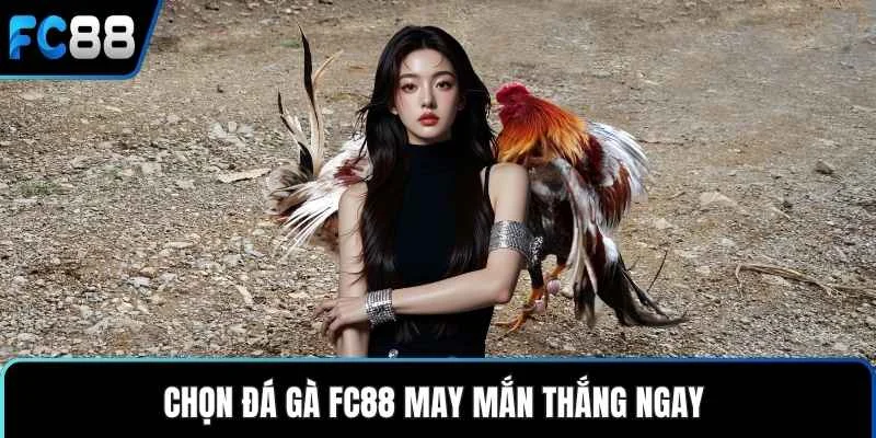 Chọn đá gà FC88 may mắn thắng ngay