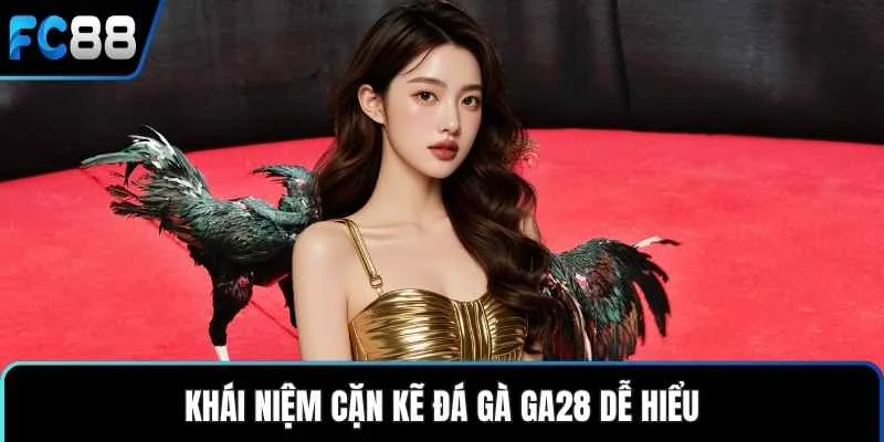 Khái niệm cặn kẽ đá gà GA28 dễ hiểu