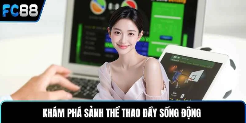 Khám phá sảnh thể thao FC88 đầy sống động 