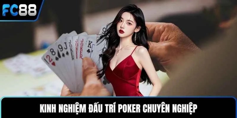 Kinh nghiệm đấu trí poker chuyên nghiệp