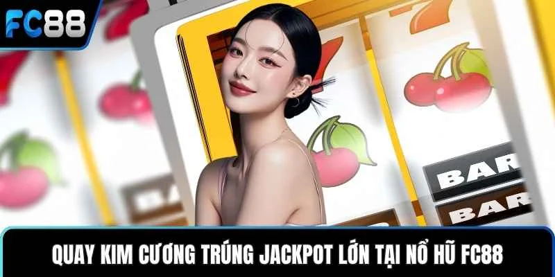Quay kim cương trúng jackpot lớn tại nổ hũ FC88